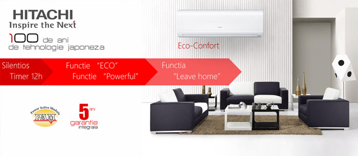 Aer conditionat Hitachi Eco Confort